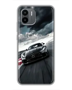 Чохол для Xiaomi Redmi A1 з картинкою «Гоночний Mercedes AMG»