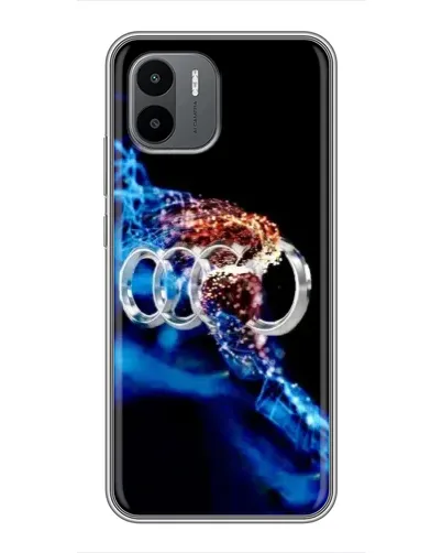 Чехол для Xiaomi Redmi A1 с картинкой «Энергия лого Audi»