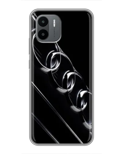 Чехол для Xiaomi Redmi A1 с картинкой «Audi — абстрактные кольца»