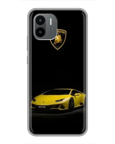 Чохол для Xiaomi Redmi A1 з картинкою «Lamborghini жовтий акцент»