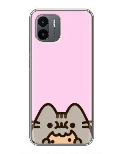 Чохол для Xiaomi Redmi A1 з картинкою «Pusheen та печиво»