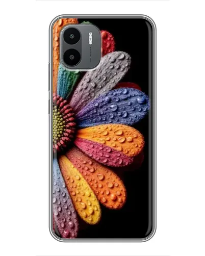 Чохол для Xiaomi Redmi A1 з картинкою «Райдужна квітка»
