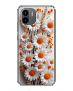 Чохол для Xiaomi Redmi A1 з картинкою «Білі сухоцвіти» Чохол для Xiaomi Redmi A1 з картинкою «Білі сухоцвіти»