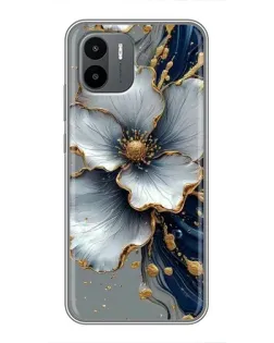 Чохол для Xiaomi Redmi A1 з картинкою «Біла квітка та золотий флюїд» Чохол для Xiaomi Redmi A1 з картинкою «Біла квітка та золотий флюїд»