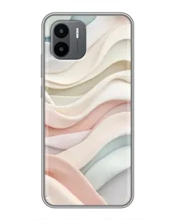 Чохол для Xiaomi Redmi A1 з картинкою «Пастельні ніжні хвилі»