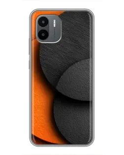 Чохол для Xiaomi Redmi A1 з картинкою «Геометрія помаранчевих кіл»