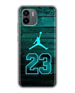 Чохол для Xiaomi Redmi A2 з картинкою «Jordan Cyan 23»