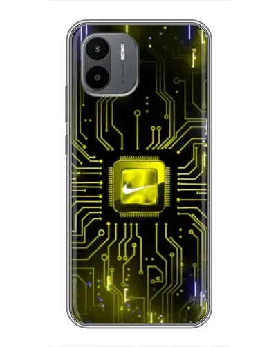 Чохол для Xiaomi Redmi A2 з картинкою «Nike — золота іскра» Чохол для Xiaomi Redmi A2 з картинкою «Nike — золота іскра»