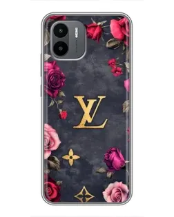Чохол для Xiaomi Redmi A2 з картинкою «Квітковий Louis Vuitton»