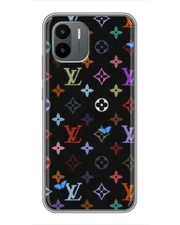 Чохол для Xiaomi Redmi A2 з картинкою «Кольорова монограма LV»