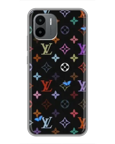 Чохол для Xiaomi Redmi A2 з картинкою «Кольорова монограма LV» Чохол для Xiaomi Redmi A2 з картинкою «Кольорова монограма LV»
