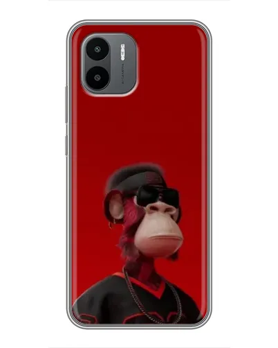 Чохол для Xiaomi Redmi A2 з картинкою «Bored Ape в червоному» Чохол для Xiaomi Redmi A2 з картинкою «Bored Ape в червоному»