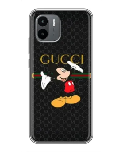 Чохол для Xiaomi Redmi A2 з картинкою «Міккі Маус Gucci»