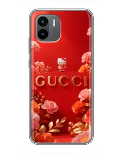 Чохол для Xiaomi Redmi A2 з картинкою «Gucci — золотий сад»