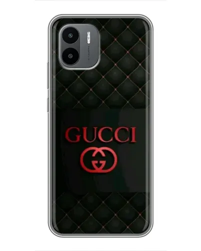 Чохол для Xiaomi Redmi A2 з картинкою «Gucci — стьобаний чорний»