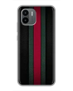 Чохол для Xiaomi Redmi A2 з картинкою «Gucci — неонова лінія»