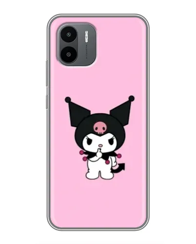 Чохол для Xiaomi Redmi A2 з картинкою «Kuromi — рожева ніжність»
