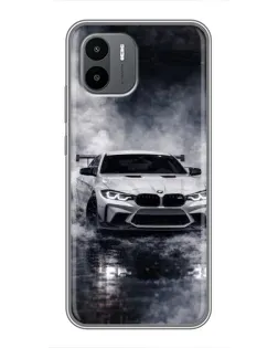 Чохол для Xiaomi Redmi A2 з картинкою «BMW крізь туман»