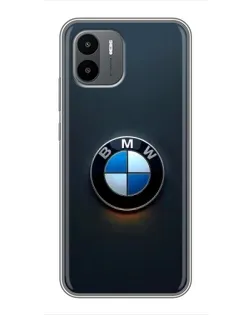 Чохол для Xiaomi Redmi A2 з картинкою «Логотип BMW — мінімалізм»
