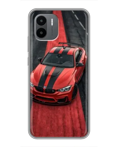 Чохол для Xiaomi Redmi A2 з картинкою «BMW на червоній доріжці» Чохол для Xiaomi Redmi A2 з картинкою «BMW на червоній доріжці»