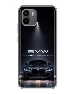 Чохол для Xiaomi Redmi A2 з картинкою «BMW крізь нічне місто» Чохол для Xiaomi Redmi A2 з картинкою «BMW крізь нічне місто»