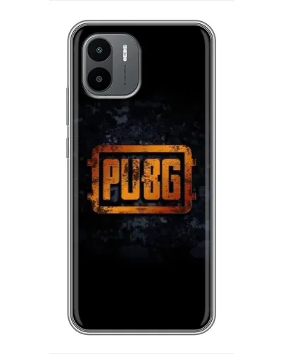 Чехол для Xiaomi Redmi A2 с картинкой «PUBG — золотой логотип»