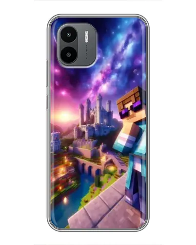 Чохол для Xiaomi Redmi A2 з картинкою «Стів та космос» Чохол для Xiaomi Redmi A2 з картинкою «Стів та космос»