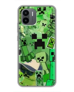 Чохол для Xiaomi Redmi A2 з картинкою «Кріпери Minecraft»