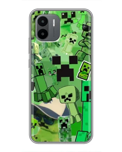 Чохол для Xiaomi Redmi A2 з картинкою «Кріпери Minecraft» Чохол для Xiaomi Redmi A2 з картинкою «Кріпери Minecraft»