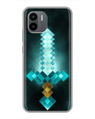 Чохол для Xiaomi Redmi A2 з картинкою «Алмазний меч неон» Чохол для Xiaomi Redmi A2 з картинкою «Алмазний меч неон»