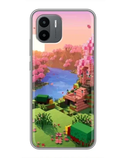 Чохол для Xiaomi Redmi A2 з картинкою «Рожеве дерево Minecraft» Чохол для Xiaomi Redmi A2 з картинкою «Рожеве дерево Minecraft»