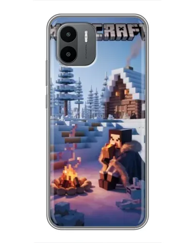 Чохол для Xiaomi Redmi A2 з картинкою «Зимовий Minecraft» Чохол для Xiaomi Redmi A2 з картинкою «Зимовий Minecraft»