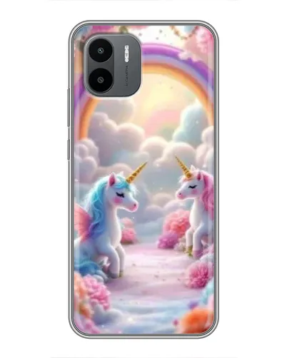 Чохол для Xiaomi Redmi A2 з картинкою «Веселка і єдинороги» Чохол для Xiaomi Redmi A2 з картинкою «Веселка і єдинороги»