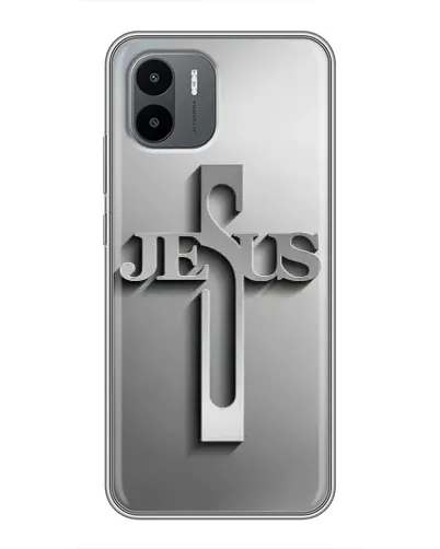 Чохол для Xiaomi Redmi A2 з картинкою «Металевий хрест Jesus» Чохол для Xiaomi Redmi A2 з картинкою «Металевий хрест Jesus»