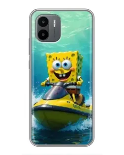 Чохол для Xiaomi Redmi A2 з картинкою «Спанч Боб на гідроциклі» Чохол для Xiaomi Redmi A2 з картинкою «Спанч Боб на гідроциклі»