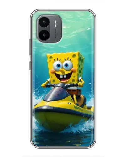 Чохол для Xiaomi Redmi A2 з картинкою «Спанч Боб на гідроциклі» Чохол для Xiaomi Redmi A2 з картинкою «Спанч Боб на гідроциклі»