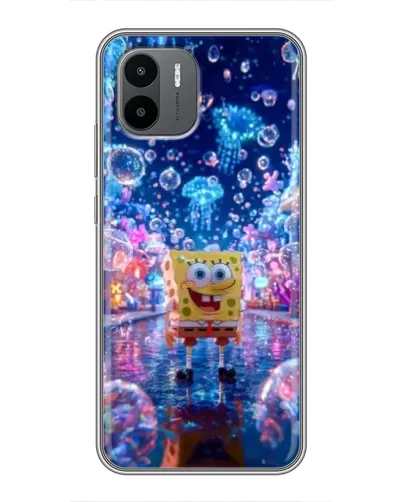 Чохол для Xiaomi Redmi A2 з картинкою «Неоновий океан» Чохол для Xiaomi Redmi A2 з картинкою «Неоновий океан»