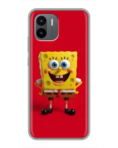 Чохол для Xiaomi Redmi A2 з картинкою «Спанч Боб на червоному» Чохол для Xiaomi Redmi A2 з картинкою «Спанч Боб на червоному»