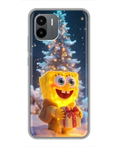Чохол для Xiaomi Redmi A2 з картинкою «Різдвяний Спанч Боб» Чохол для Xiaomi Redmi A2 з картинкою «Різдвяний Спанч Боб»