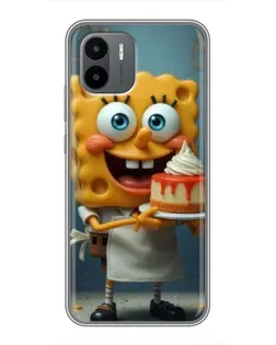 Чохол для Xiaomi Redmi A2 з картинкою «Кухар Спанч Боб»
