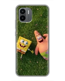 Чехол для Xiaomi Redmi A2 с картинкой «Друзья на лужайке»