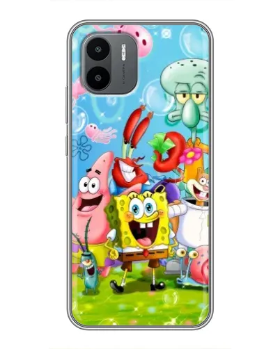 Чехол для Xiaomi Redmi A2 с картинкой «Губка Боб и друзья» Чехол для Xiaomi Redmi A2 с картинкой «Губка Боб и друзья»