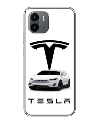 Чохол для Xiaomi Redmi A2 з картинкою «Tesla White Style» Чохол для Xiaomi Redmi A2 з картинкою «Tesla White Style»