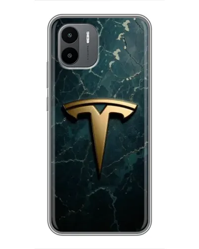 Чохол для Xiaomi Redmi A2 з картинкою «Мармурова Tesla Gold» Чохол для Xiaomi Redmi A2 з картинкою «Мармурова Tesla Gold»
