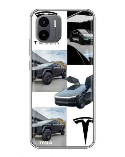Чохол для Xiaomi Redmi A2 з картинкою «Колаж Cybertruck Tesla» Чохол для Xiaomi Redmi A2 з картинкою «Колаж Cybertruck Tesla»