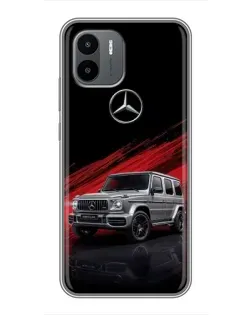 Чохол для Xiaomi Redmi A2 з картинкою «Mercedes G-Class червоний»