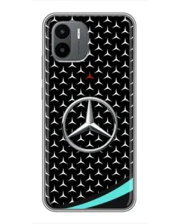Чохол для Xiaomi Redmi A2 з картинкою «Mercedes — бірюзовий акцент»