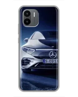 Чохол для Xiaomi Redmi A2 з картинкою «Mercedes EQ — майбутнє»
