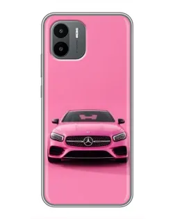 Чохол для Xiaomi Redmi A2 з картинкою «Рожевий Mercedes AMG»