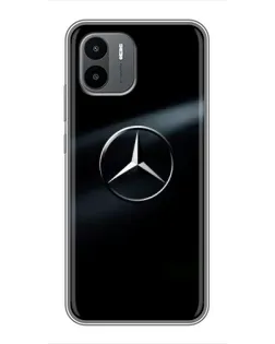 Чохол для Xiaomi Redmi A2 з картинкою «Mercedes на металі»